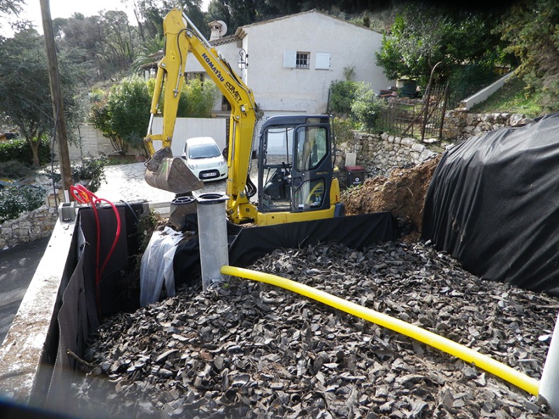 Portfolio de terrassement & travaux VRD par PETITJEAN Paysage