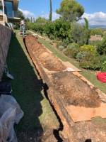 Notre zone d'activité pour ce service Création de jardin personnalisé avec cascade et éclairage extérieur